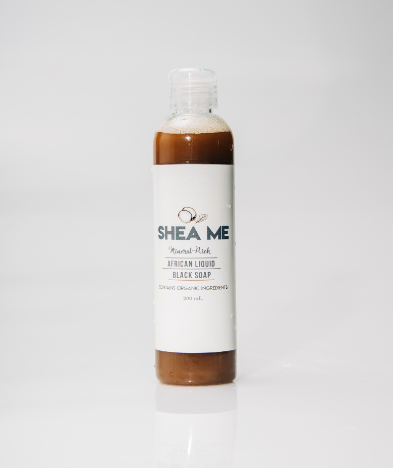 African Liquid Black Soap - Shea Me